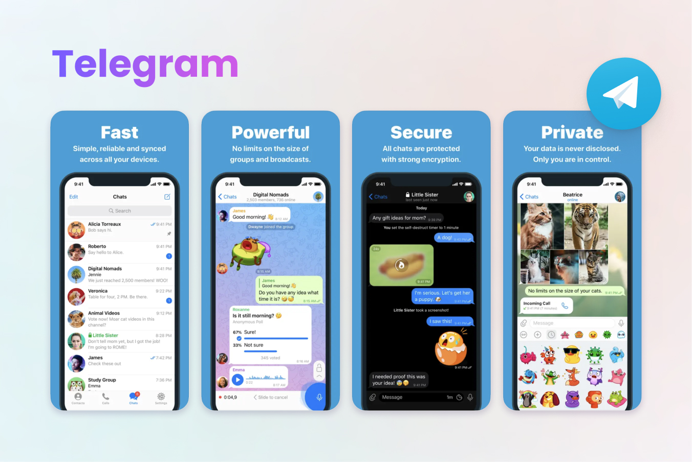 Telegram Pro vs Standard